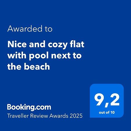 Nice And Cozy Flat With Pool Next To The Beach El Albir ภายนอก รูปภาพ